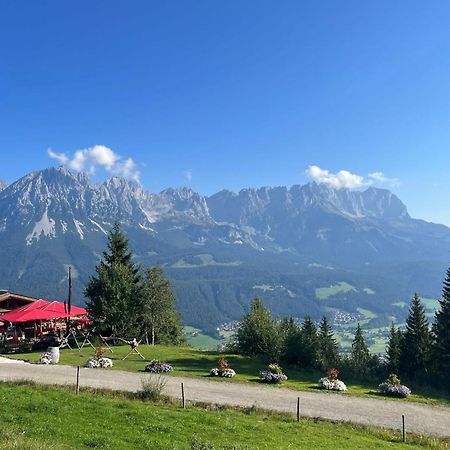 Hahnenkamm Suite Ski-In Ski-Out Direkt An Der Hahnenkammbahn Kitzbühel Esterno foto