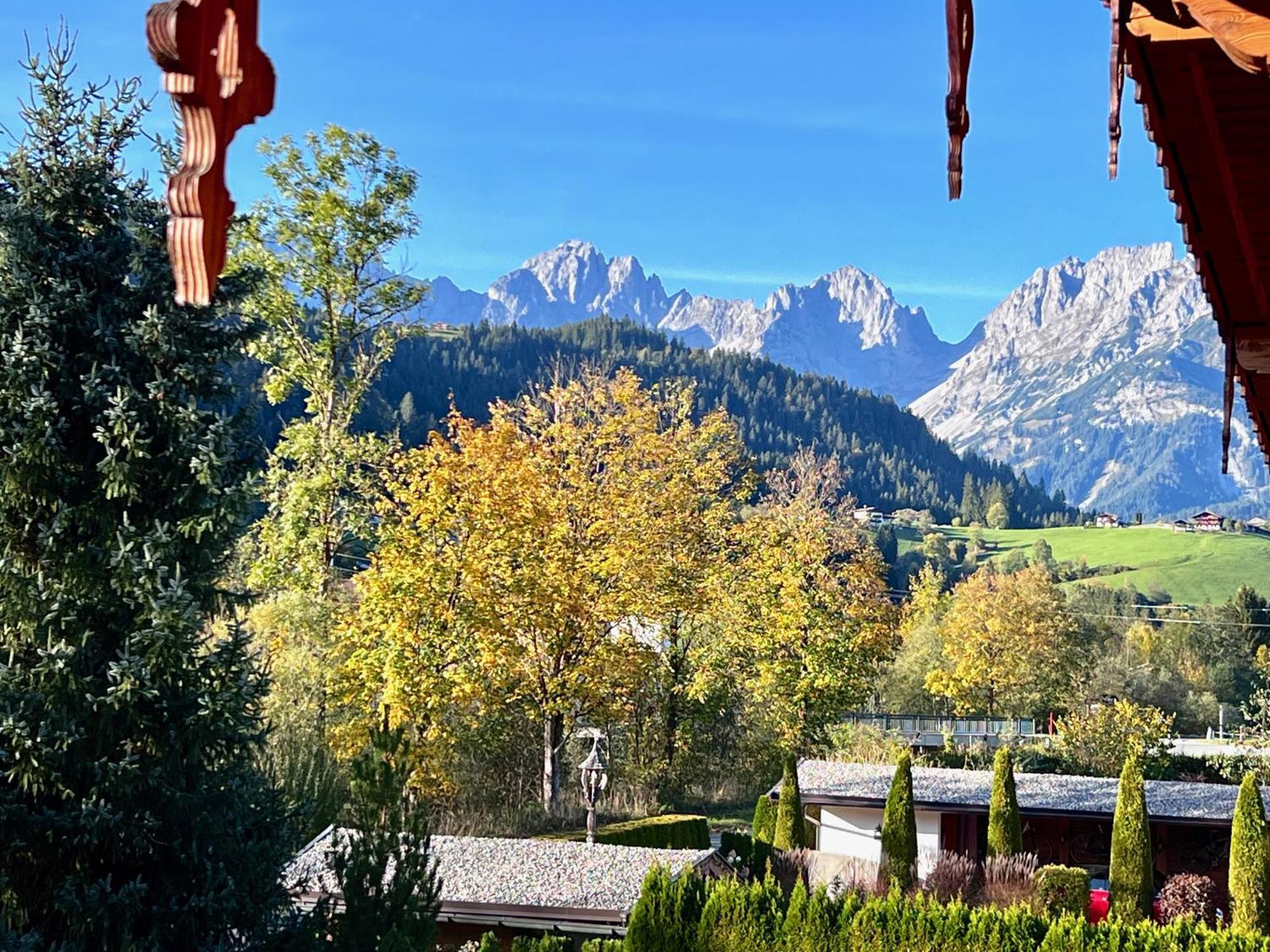 Hahnenkamm Suite Ski-In Ski-Out Direkt An Der Hahnenkammbahn Kitzbühel Esterno foto