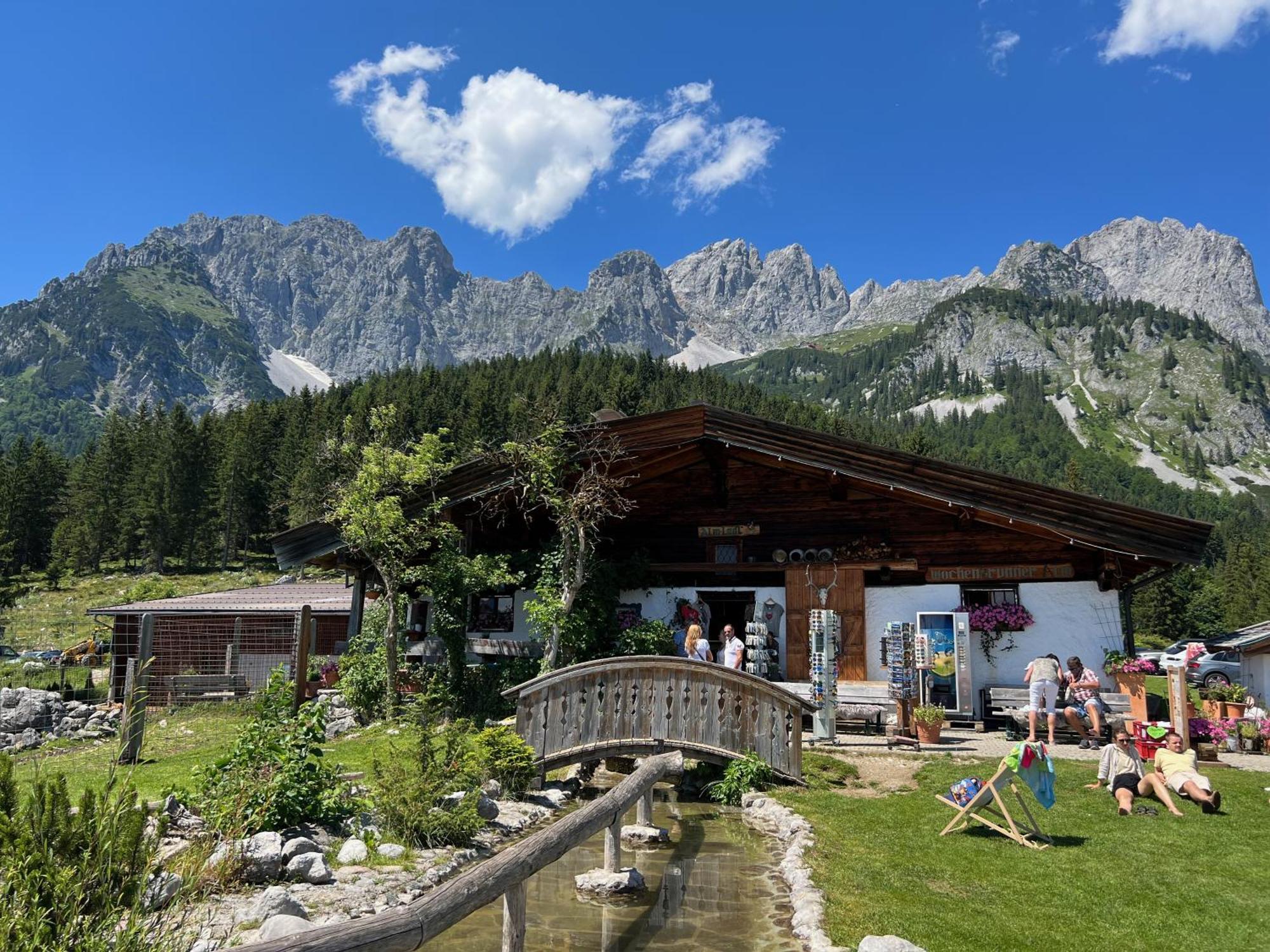 Hahnenkamm Suite Ski-In Ski-Out Direkt An Der Hahnenkammbahn Kitzbühel Esterno foto
